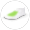 Très faible hauteur de pied